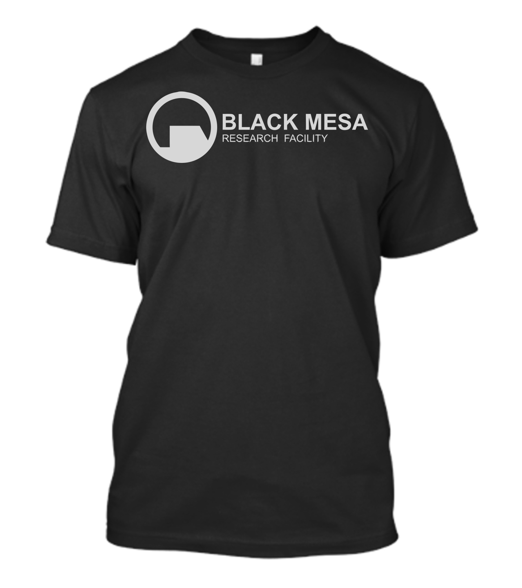 Black Mesa Research Facility Logo From Half-Life Series Merchandise T-Shirt
