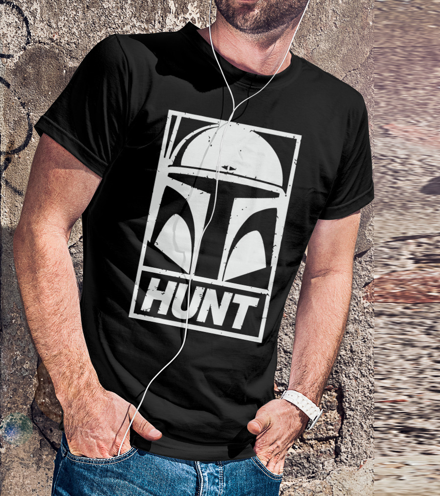Hunt Boba Fett Iconic Helmet T-Shirt