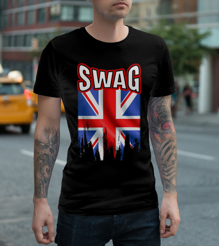 Swag Union Jack Flag T-Shirt