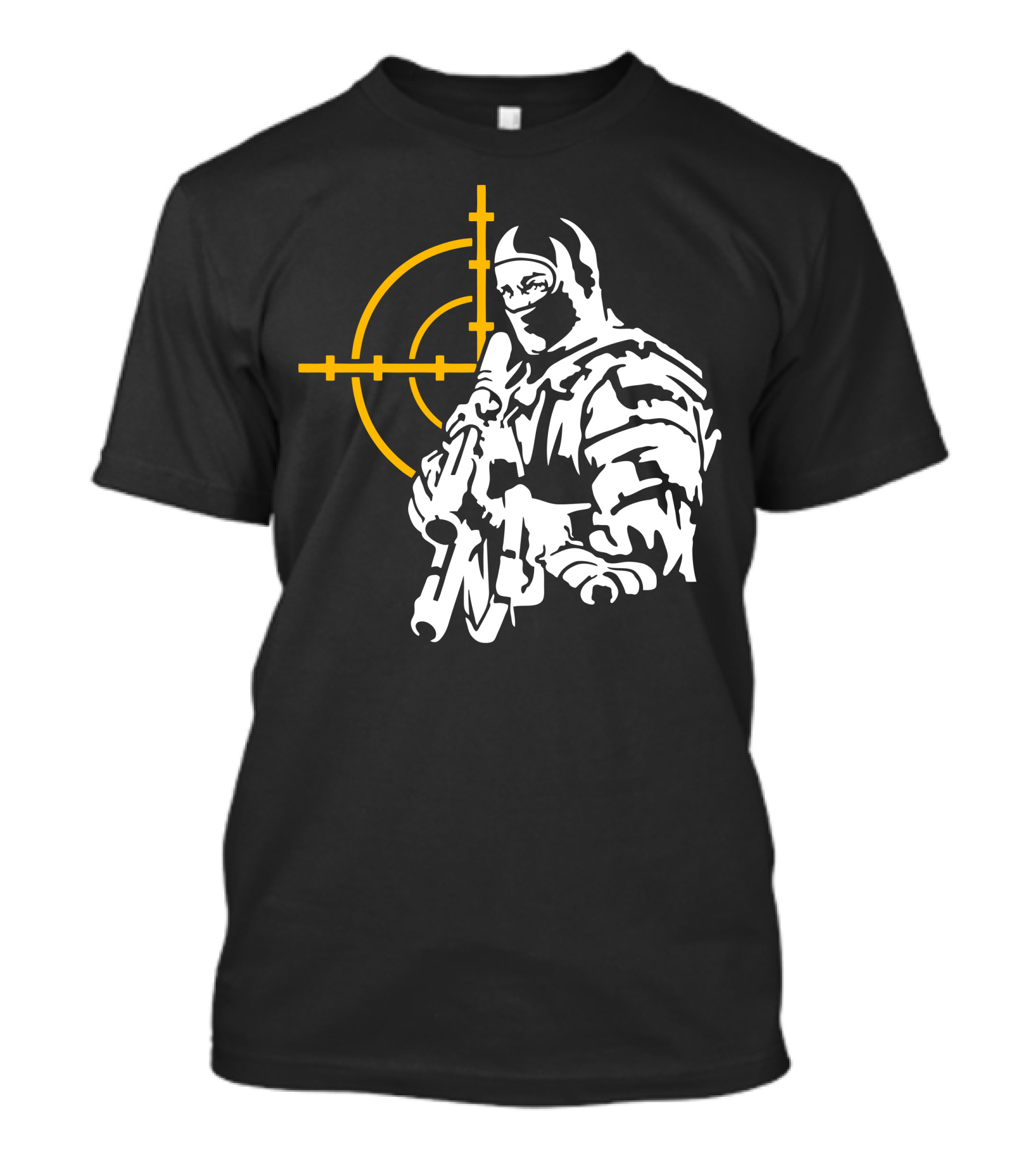 Cs Pro Gamer Tactical Operator With Crosshair T-Shirt