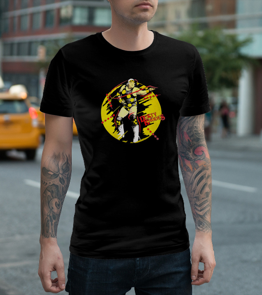 Dusty Rhodes WWF Wrestling Icon T-Shirt