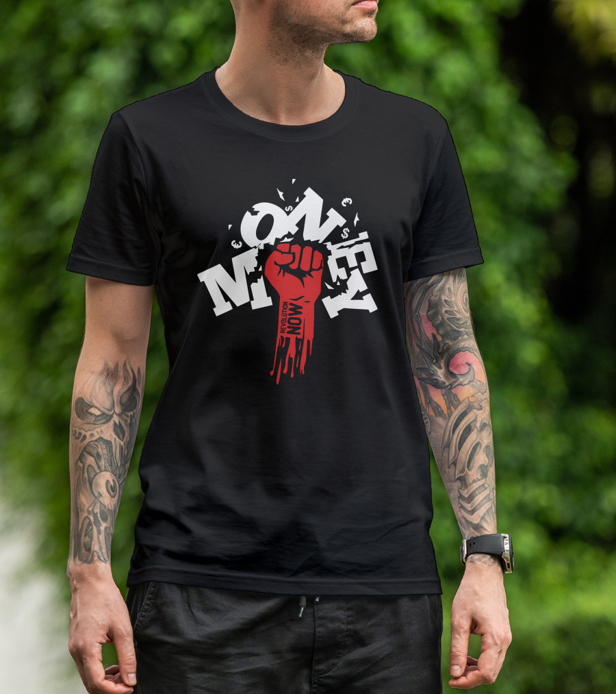 Revolution Now Money Fist Breaking Barriers T-Shirt