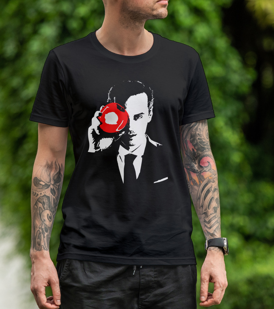 Iou Sherlock Red Apple Iconic Suit T-Shirt