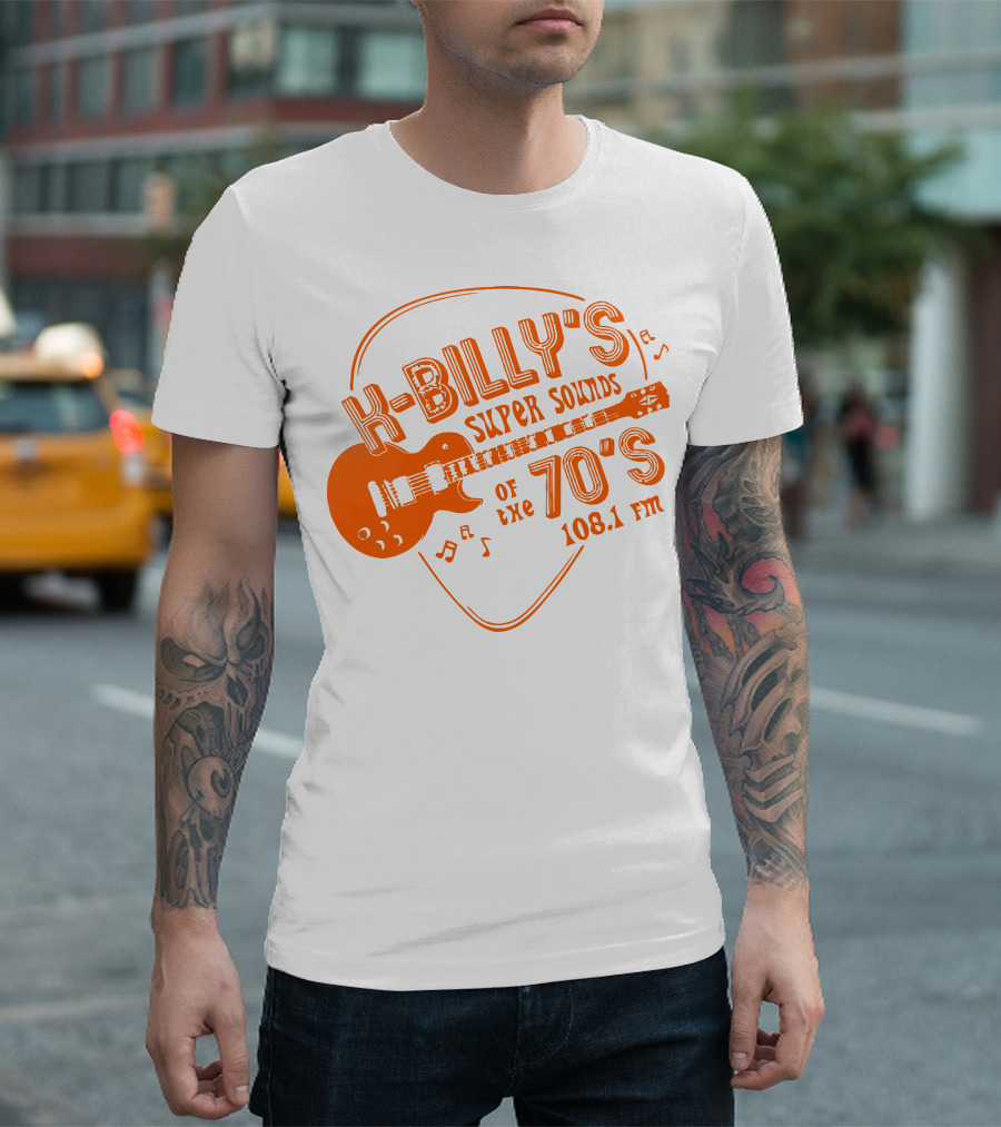 K Billy's Super Sounds Of The 70's 108.1 FM T-Shirt