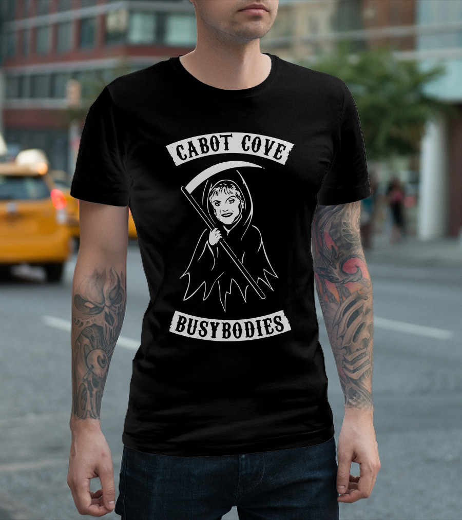 Cabot Cove Busybodies Murder She Rode T-Shirt