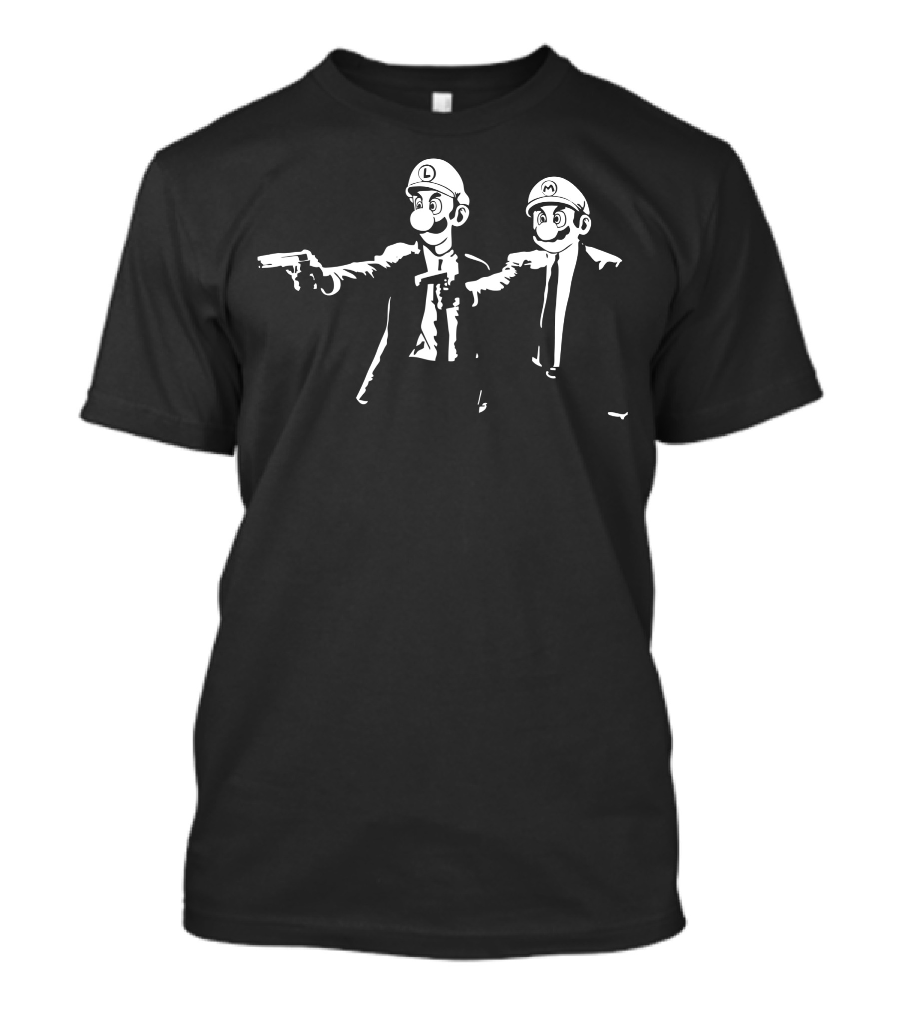 Super Brothers Crime Duo Mashup T-Shirt