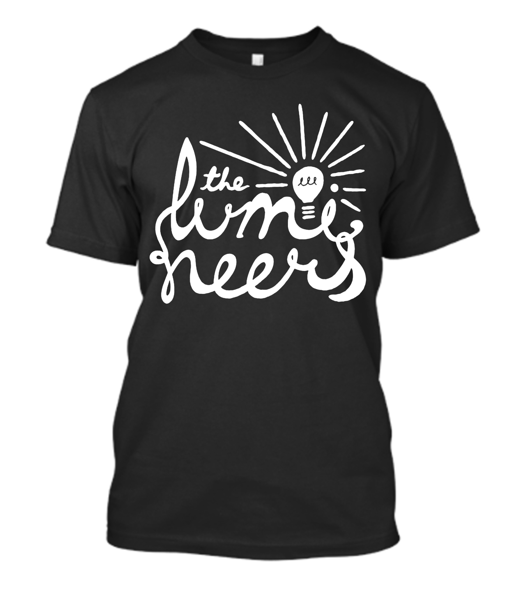 The Lumineers Light Bulb Burst Handwritten T-Shirt