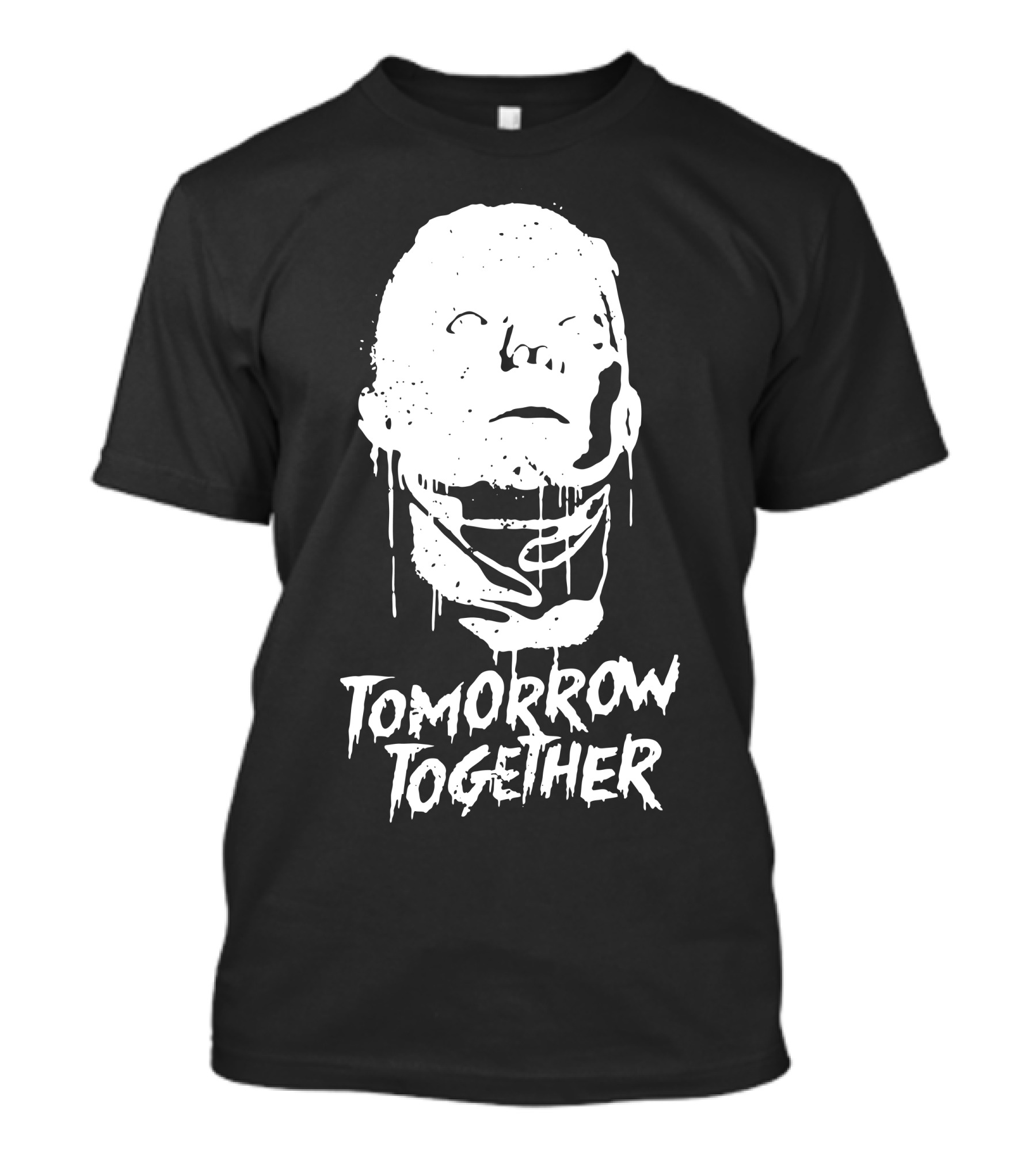 Tomorrow Together White Face Dripping T-Shirt