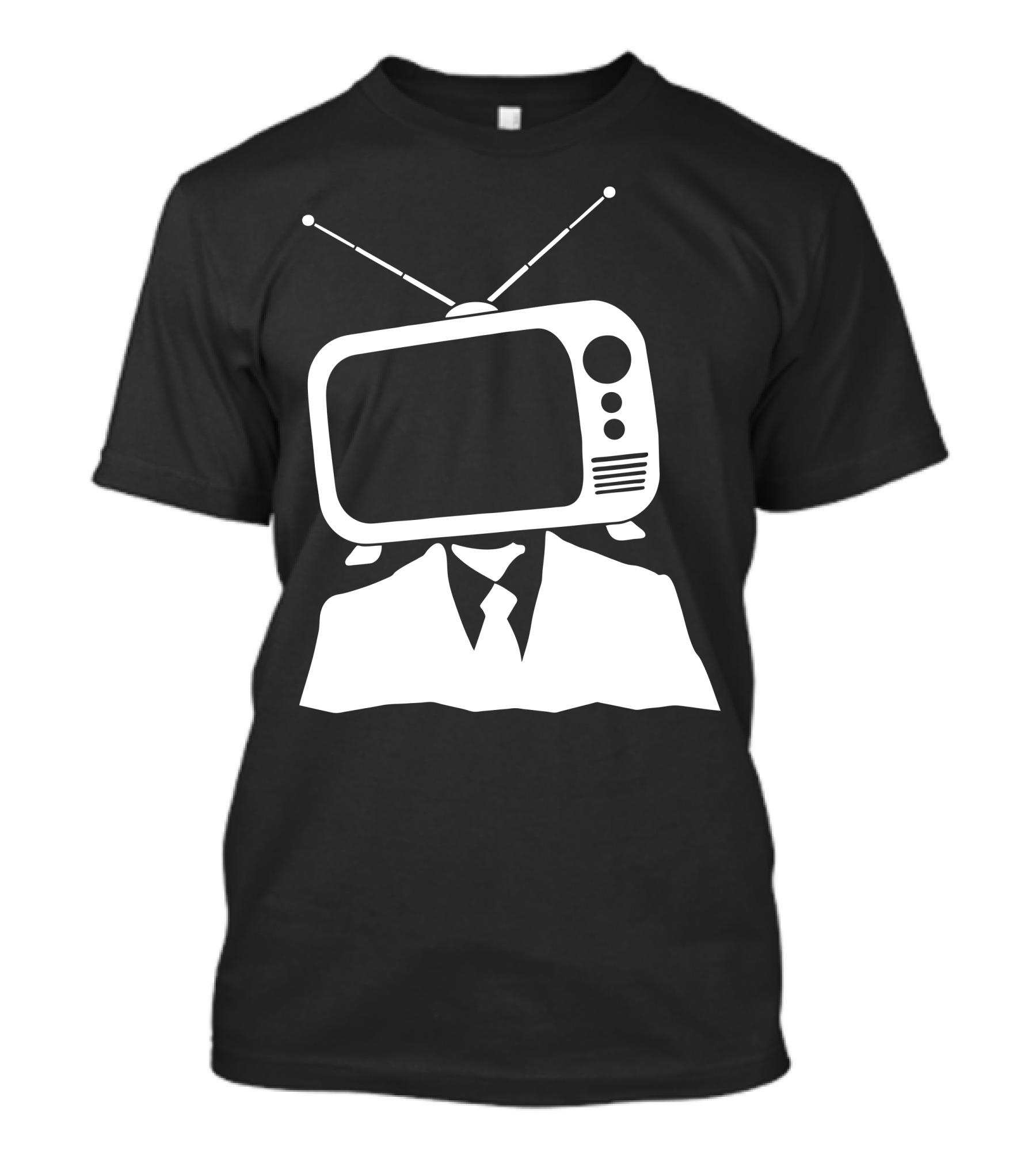Tv Head Suit Person T-Shirt