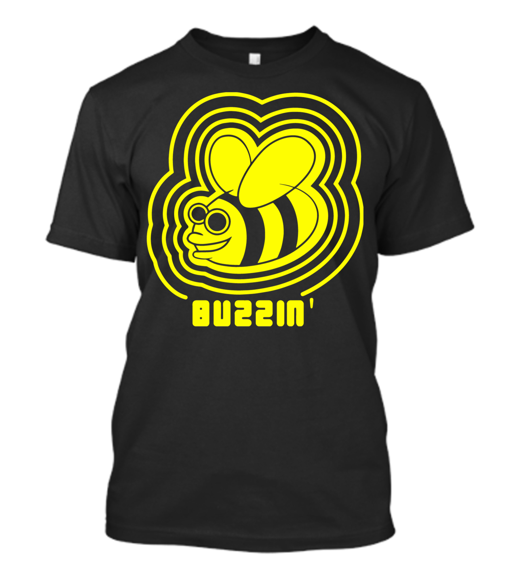 Buzzin' Retro Bee With Sunglasses T-Shirt