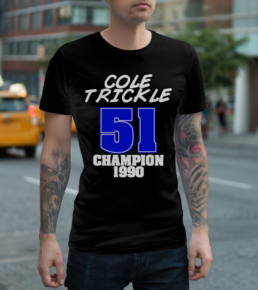 Cole Trickle Champion 51 1990 T-Shirt