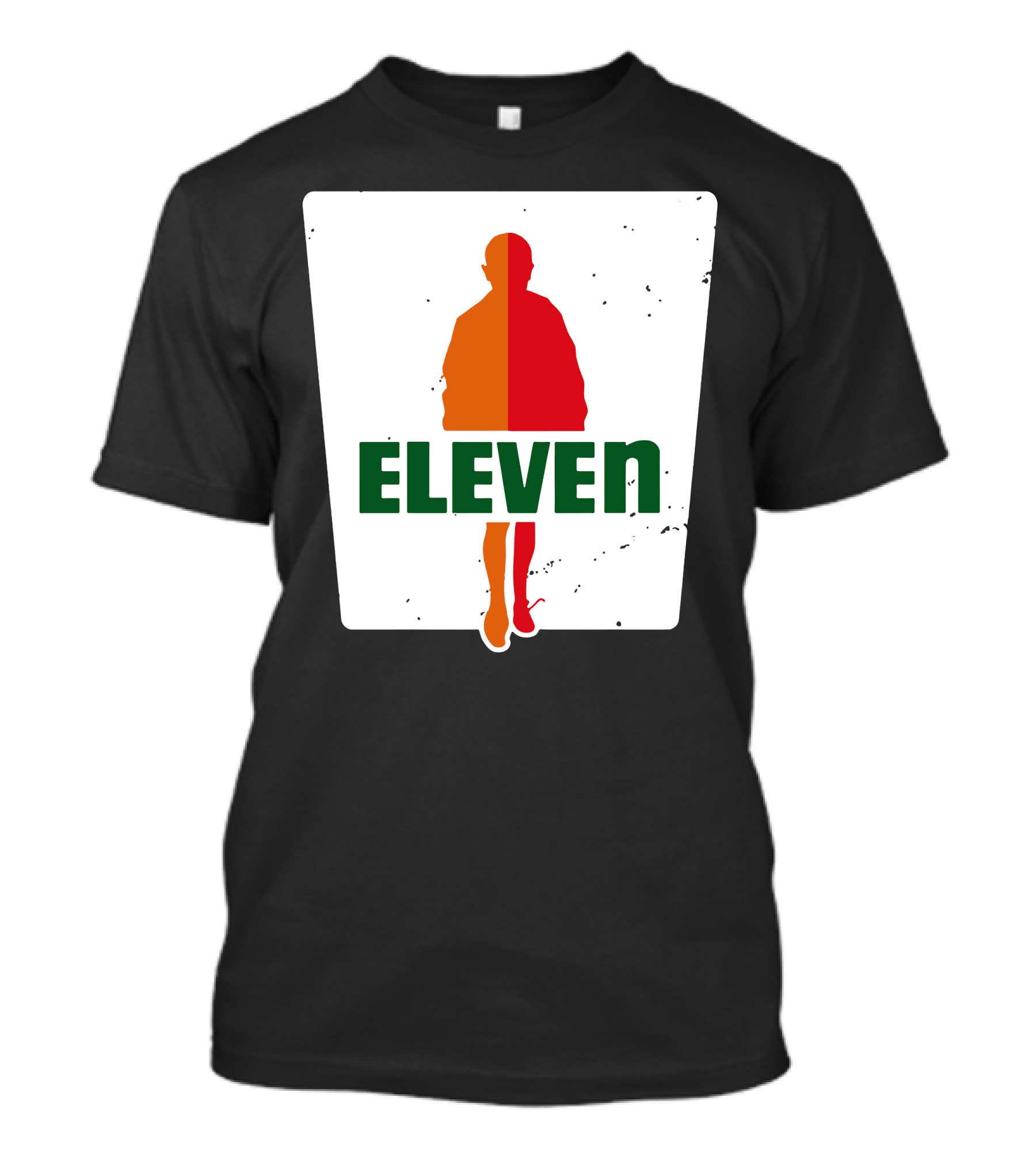 Eleven Silhouette In 7-Eleven T-Shirt