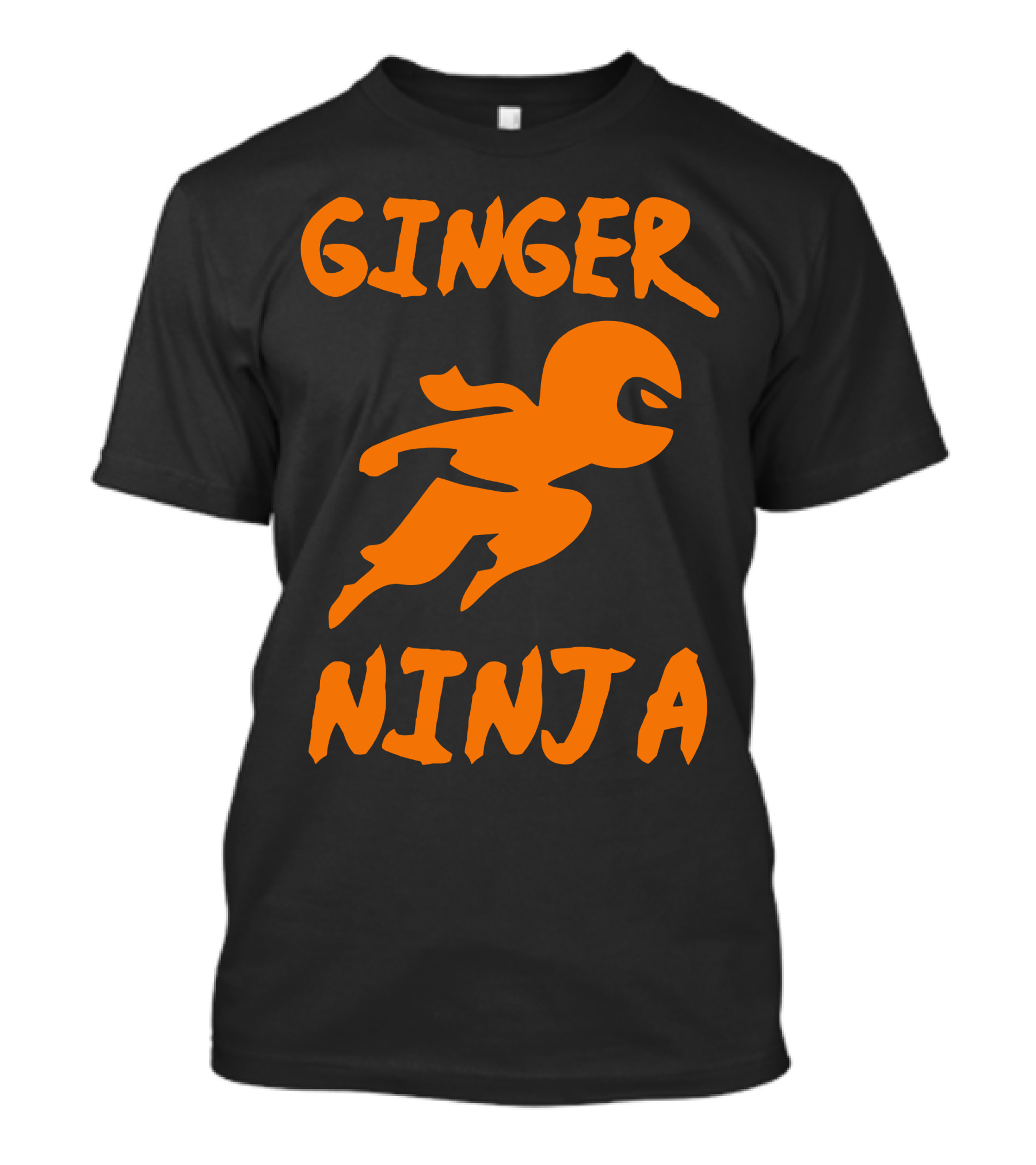 Ginger Ninja Leaping Action T-Shirt