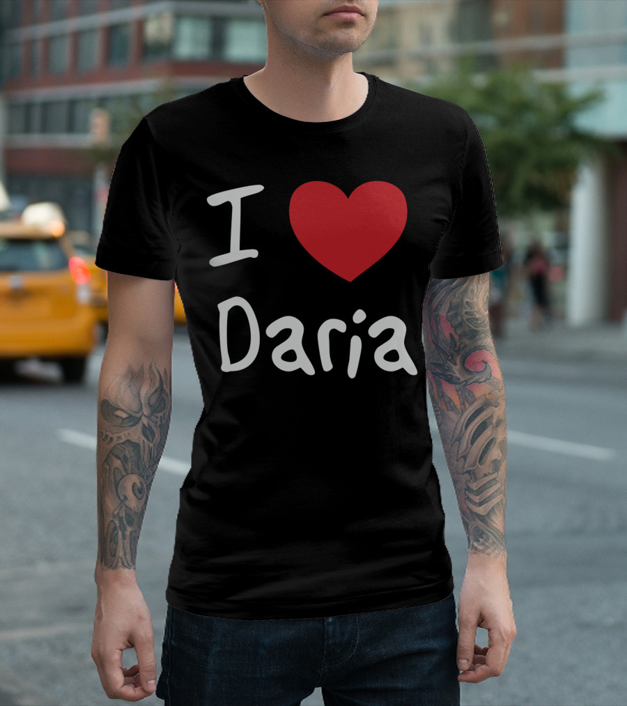I Heart Daria Classic Love Expression T-Shirt