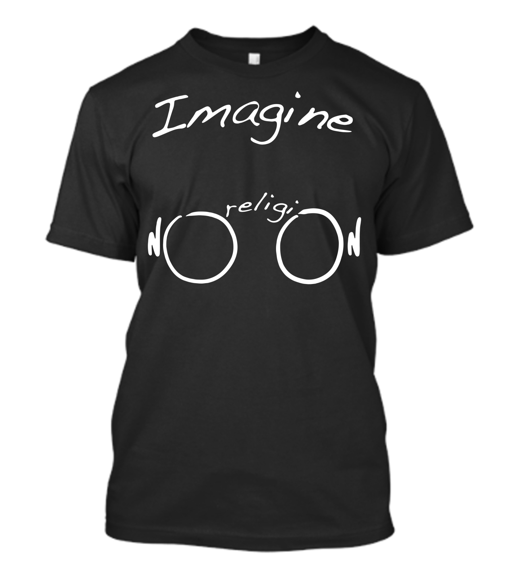 Imagine No Religion Glasses T-Shirt