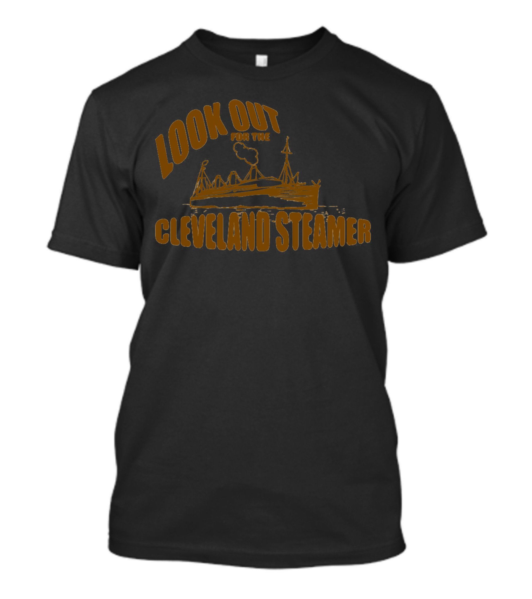 Look Out For The Cleveland Steamer Boat Image T-Shirt