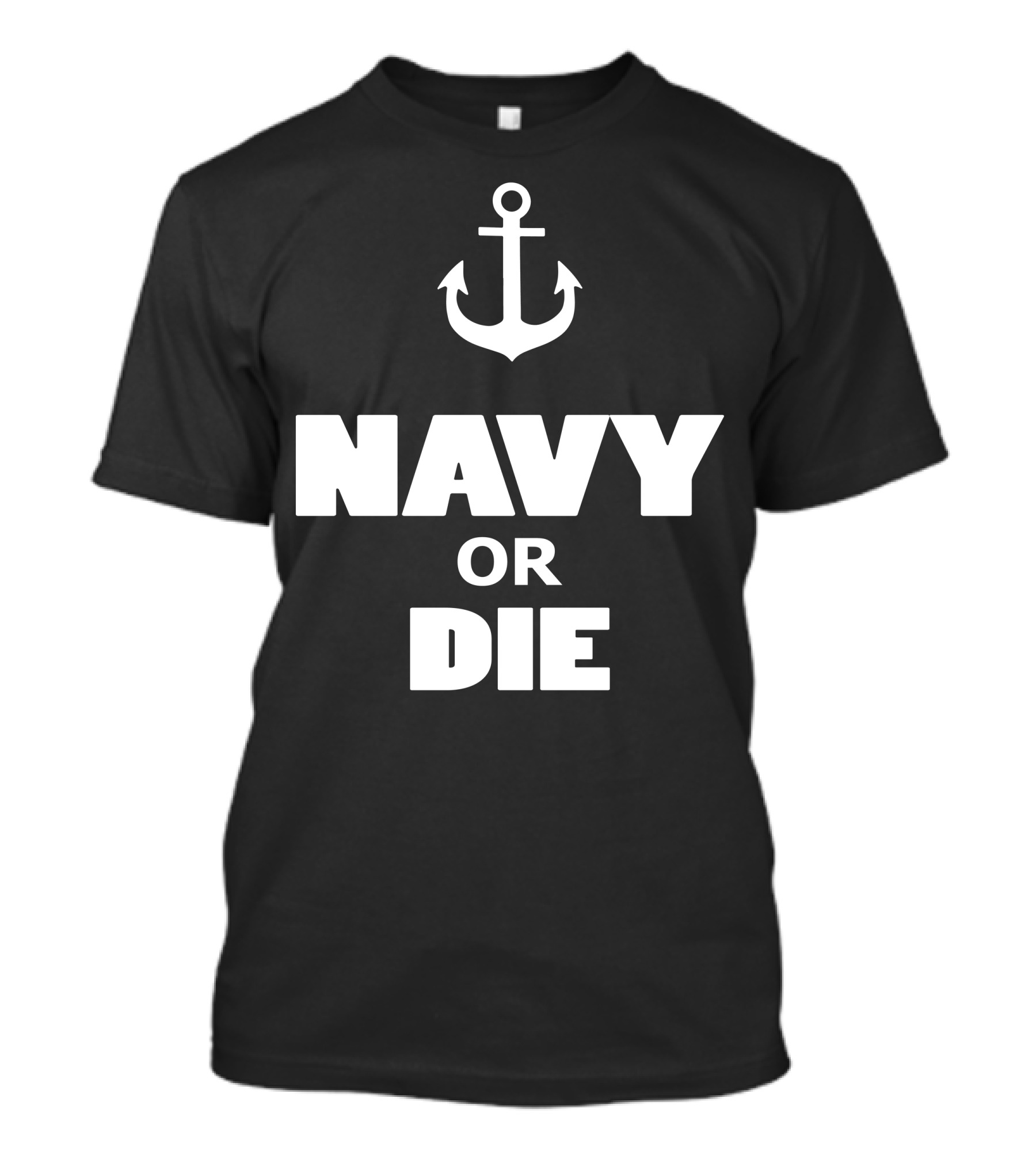 NAVY OR DIE Anchor T-Shirt