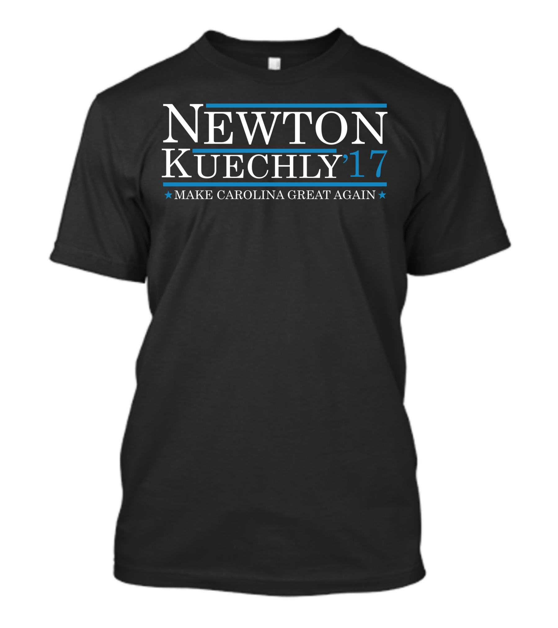 Newton Kuechly '17 Make Carolina Great Again T-Shirt
