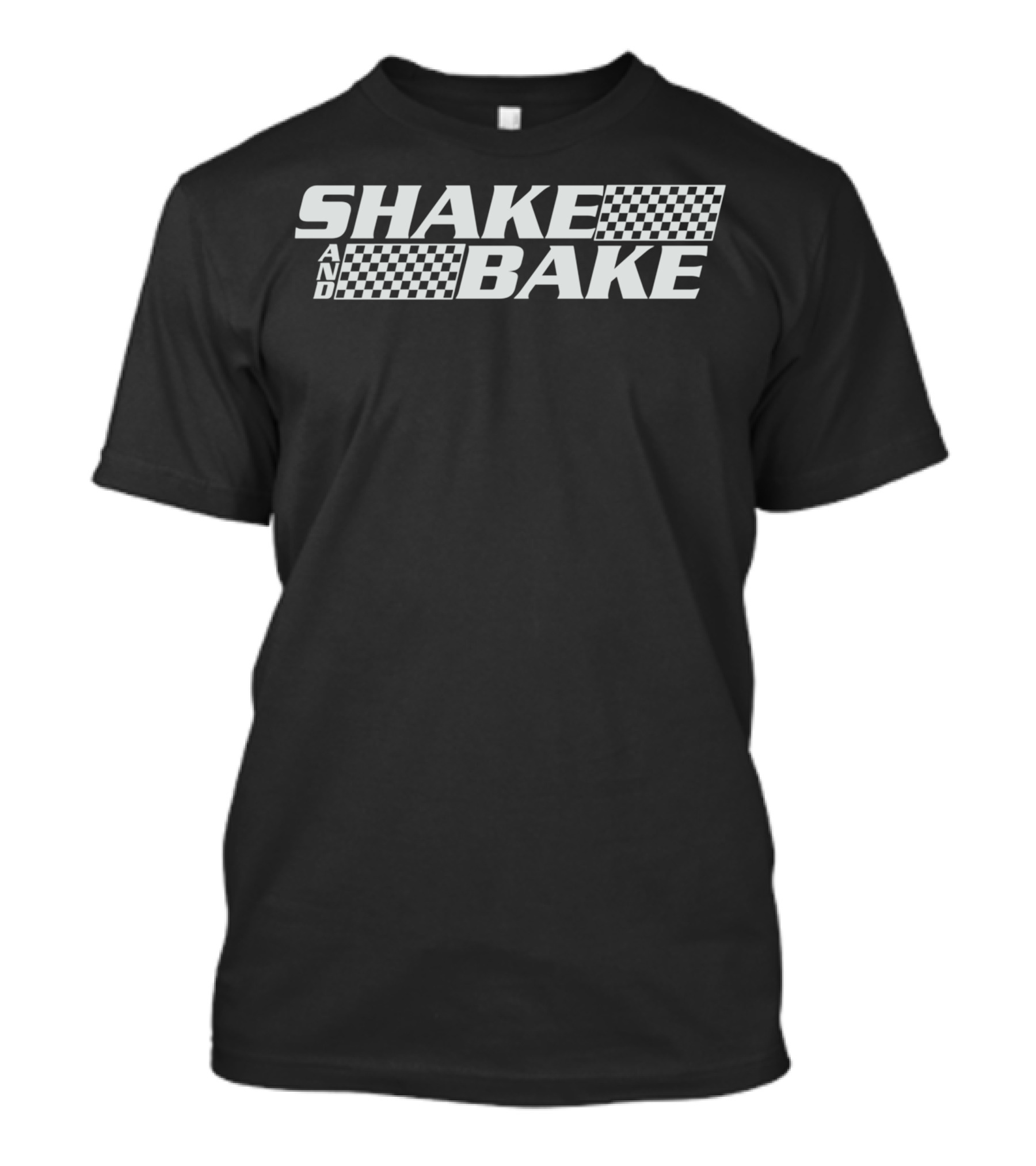 Shake And Bake Checkered Racing Speed T-Shirt