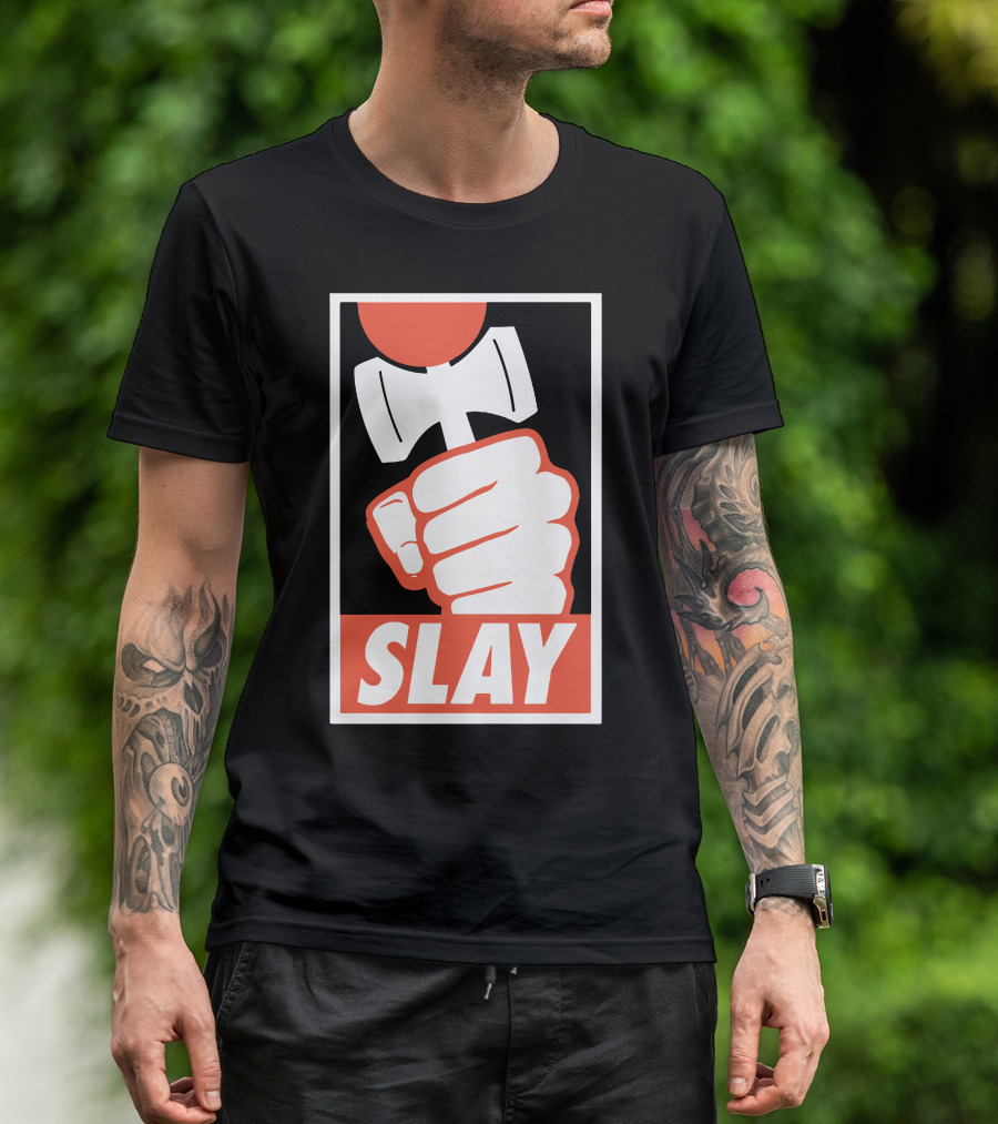 SLAY Powerful Hammer Fist T-Shirt