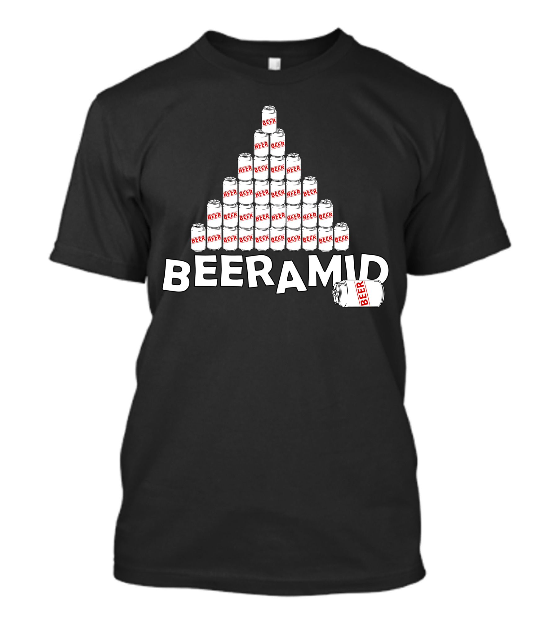 Beeramid Pyramid Of Beer Cans T-Shirt
