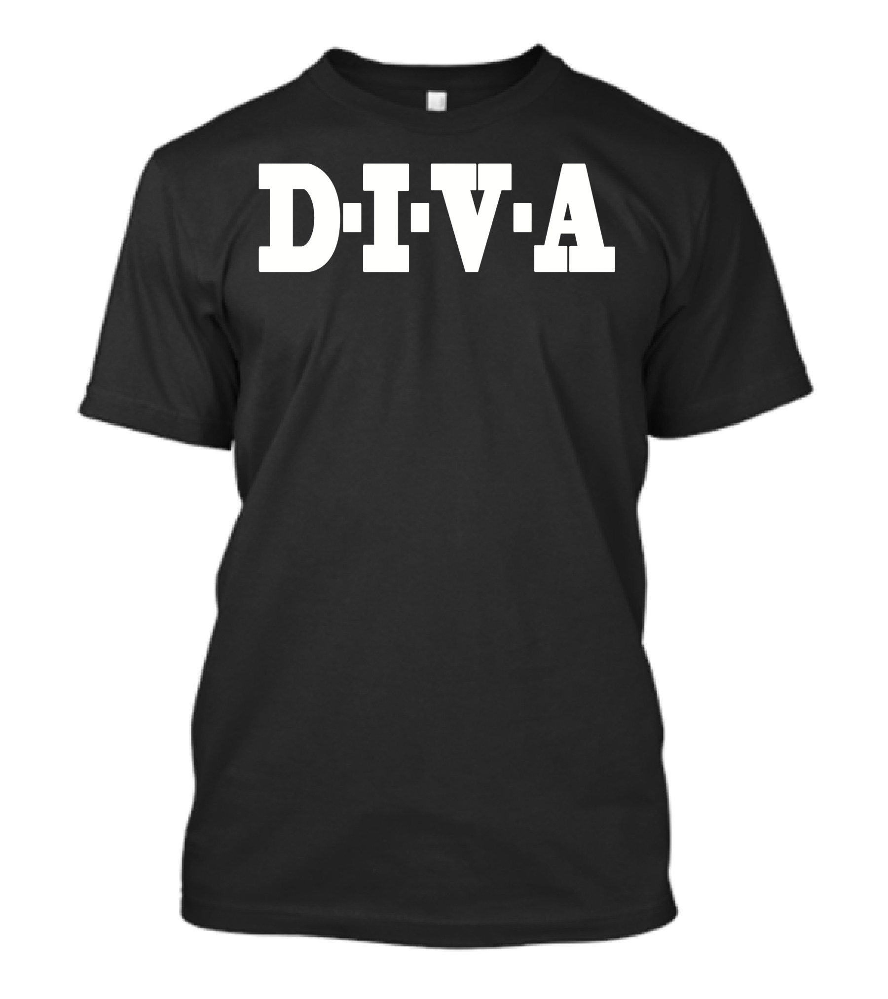 DIVA Bold Typography Iconic Emphasis T-Shirt