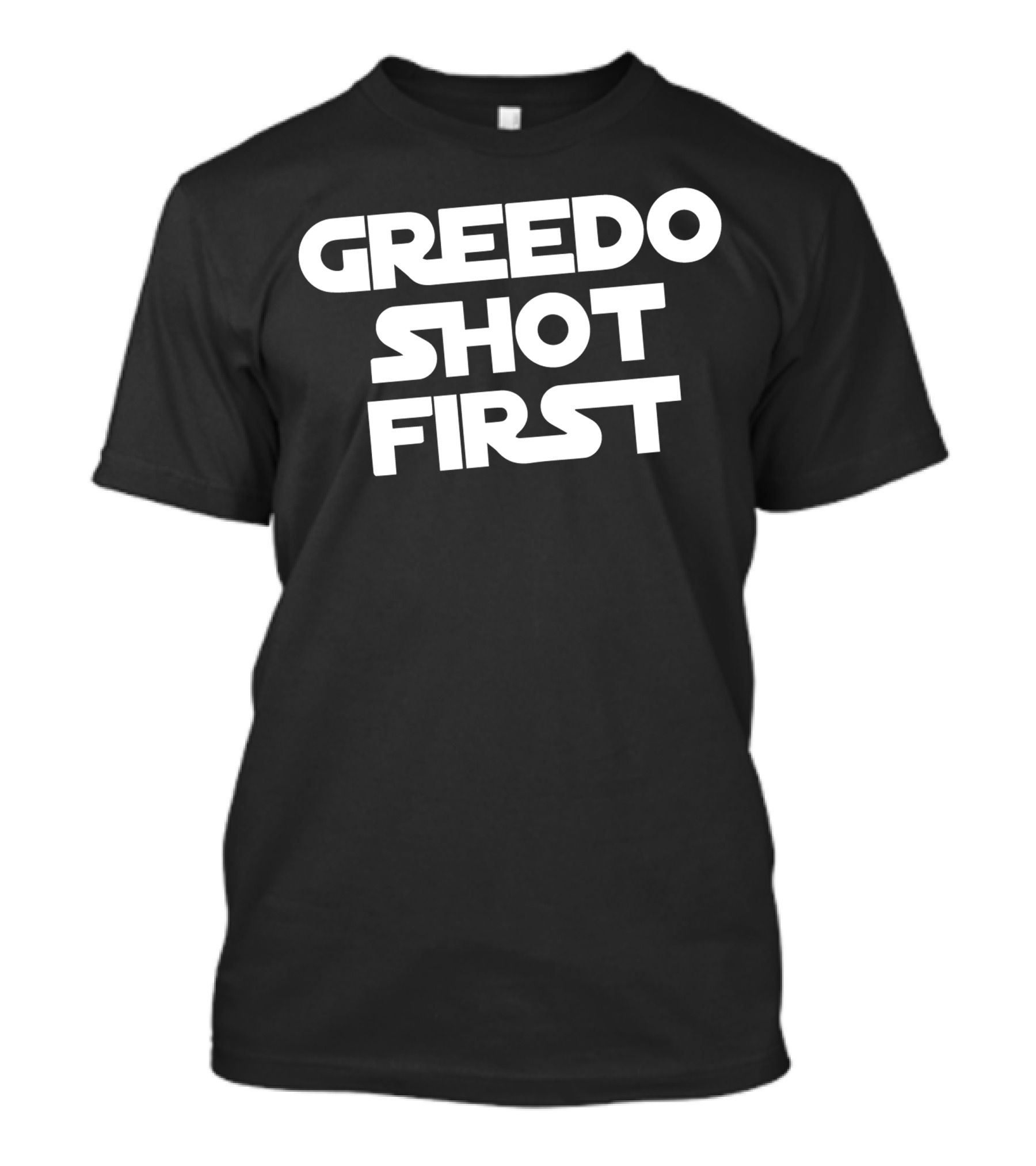 Greedo Shot First Star Wars Meme T-Shirt