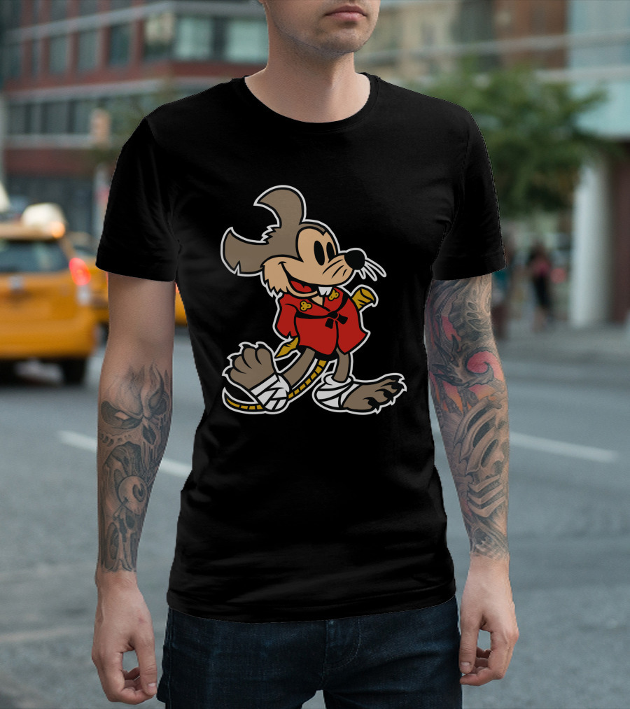 Master Mouse Kung Fu T-Shirt