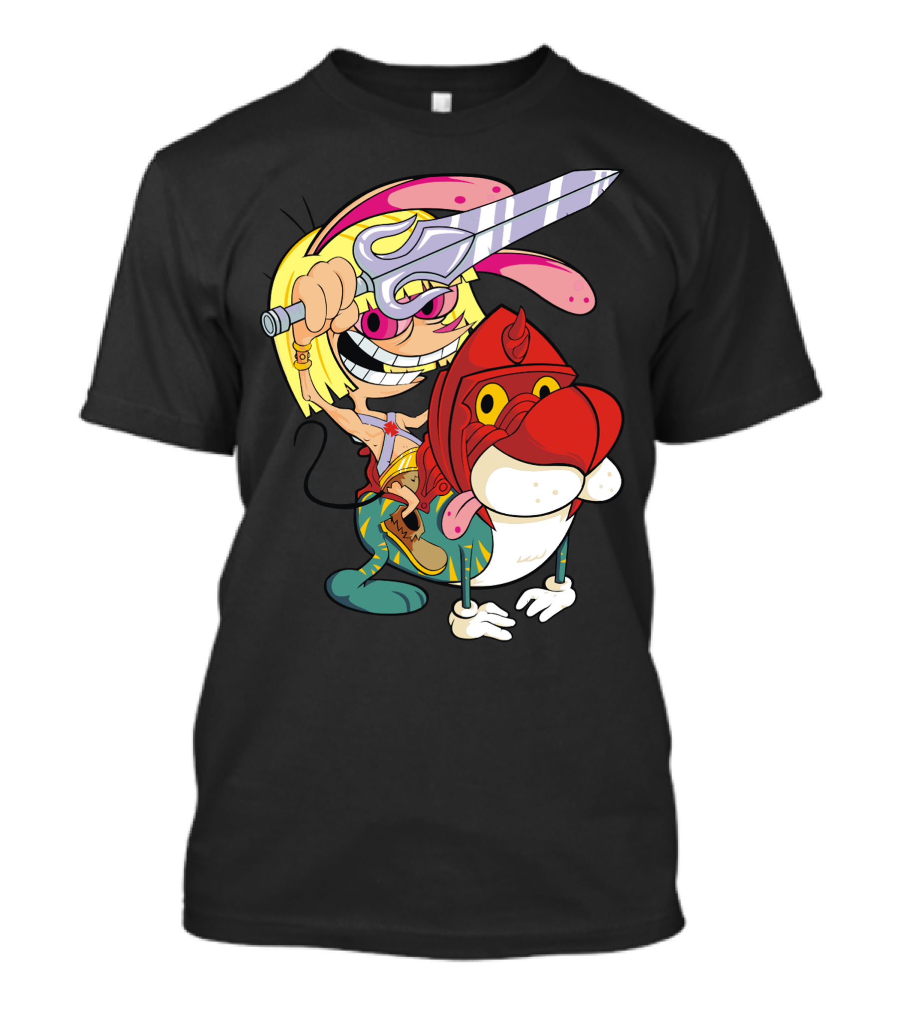 Ren And Stimpy Masters Of Their Universe T-Shirt