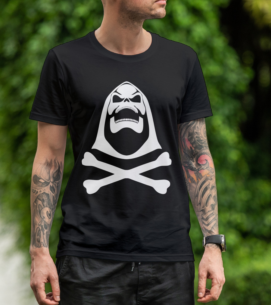 Master Of The Universe Skeletor Skull Crossbones T-Shirt