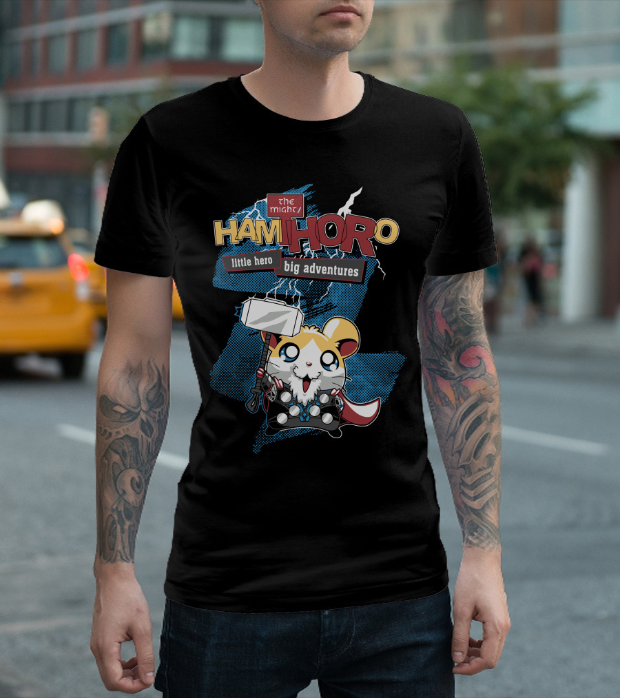 The Mighty Hamthoro Little Hero Big Adventures T-Shirt