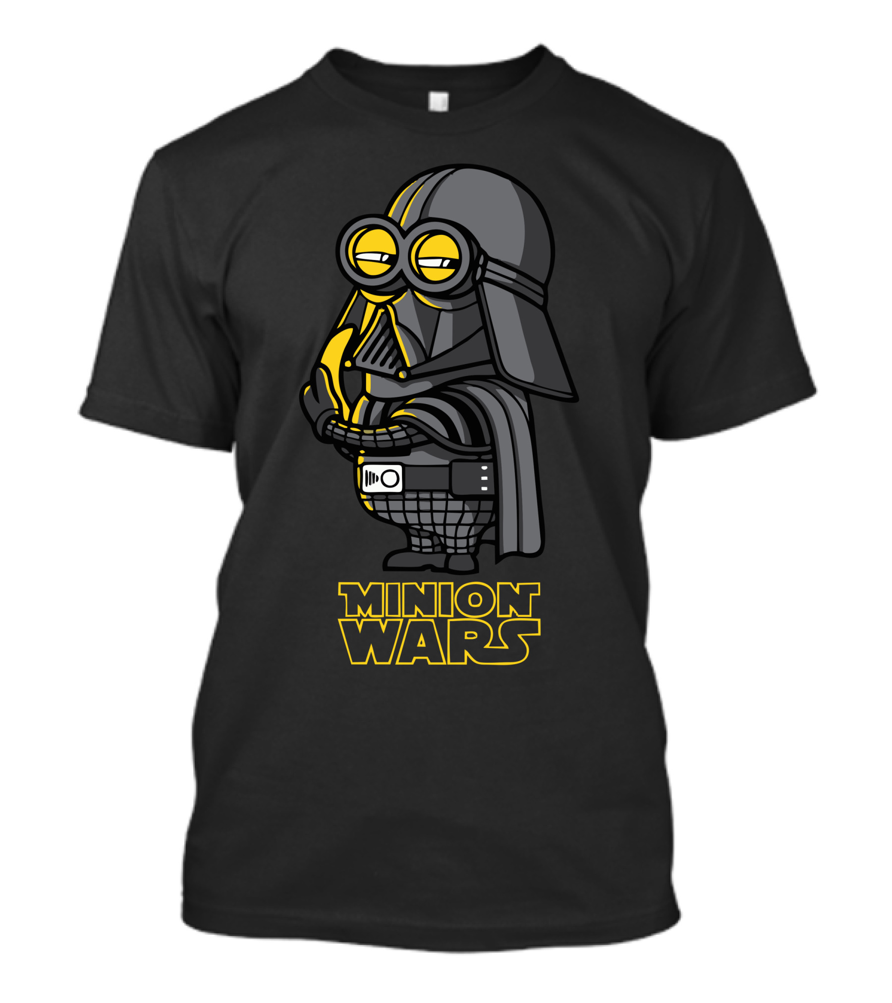 Minion Wars Crossover With Iconic Space Villain Visage T-Shirt
