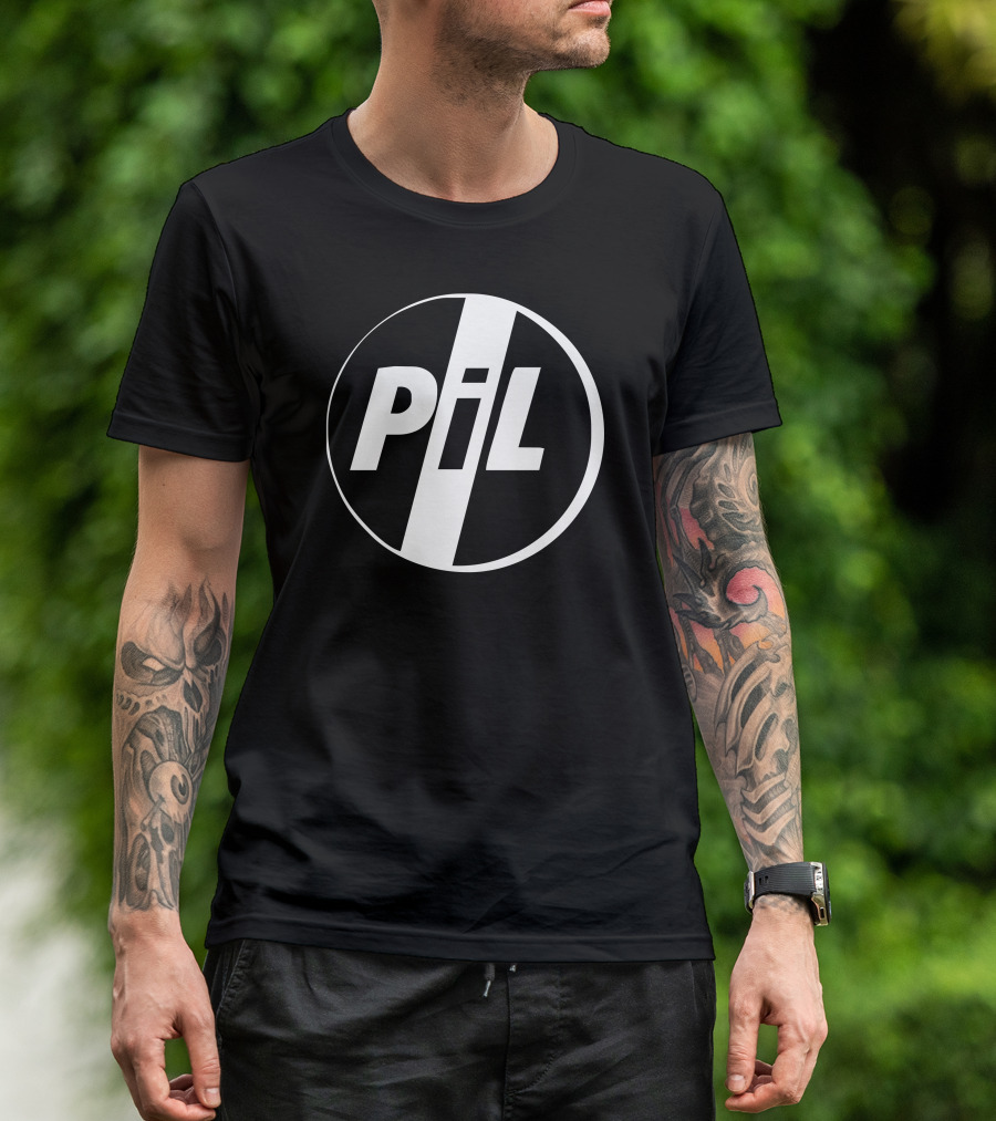 Pil Logo Public Image Limited Band T-Shirt