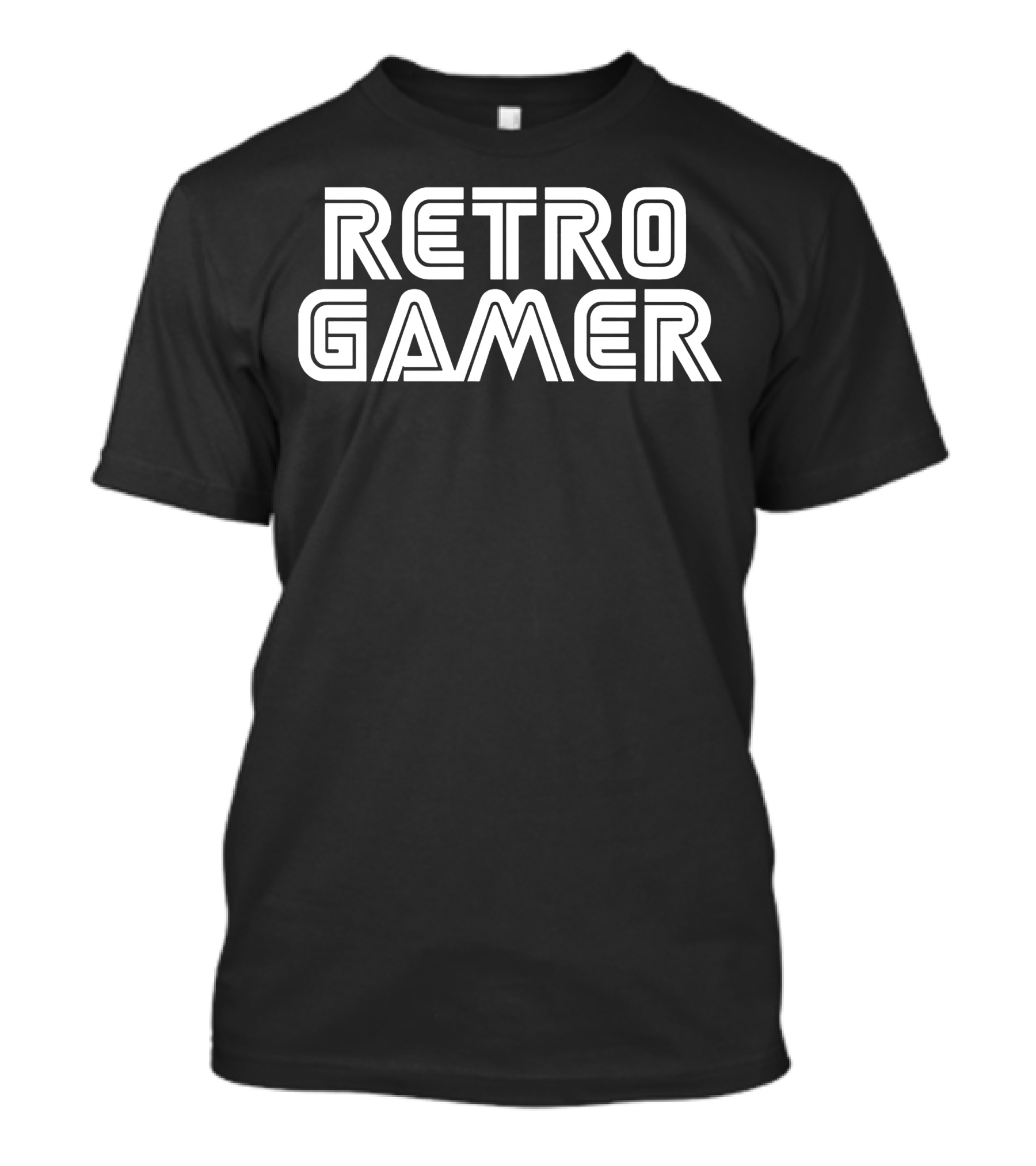 RETRO GAMER Classic Style Gaming Enthusiast T-Shirt