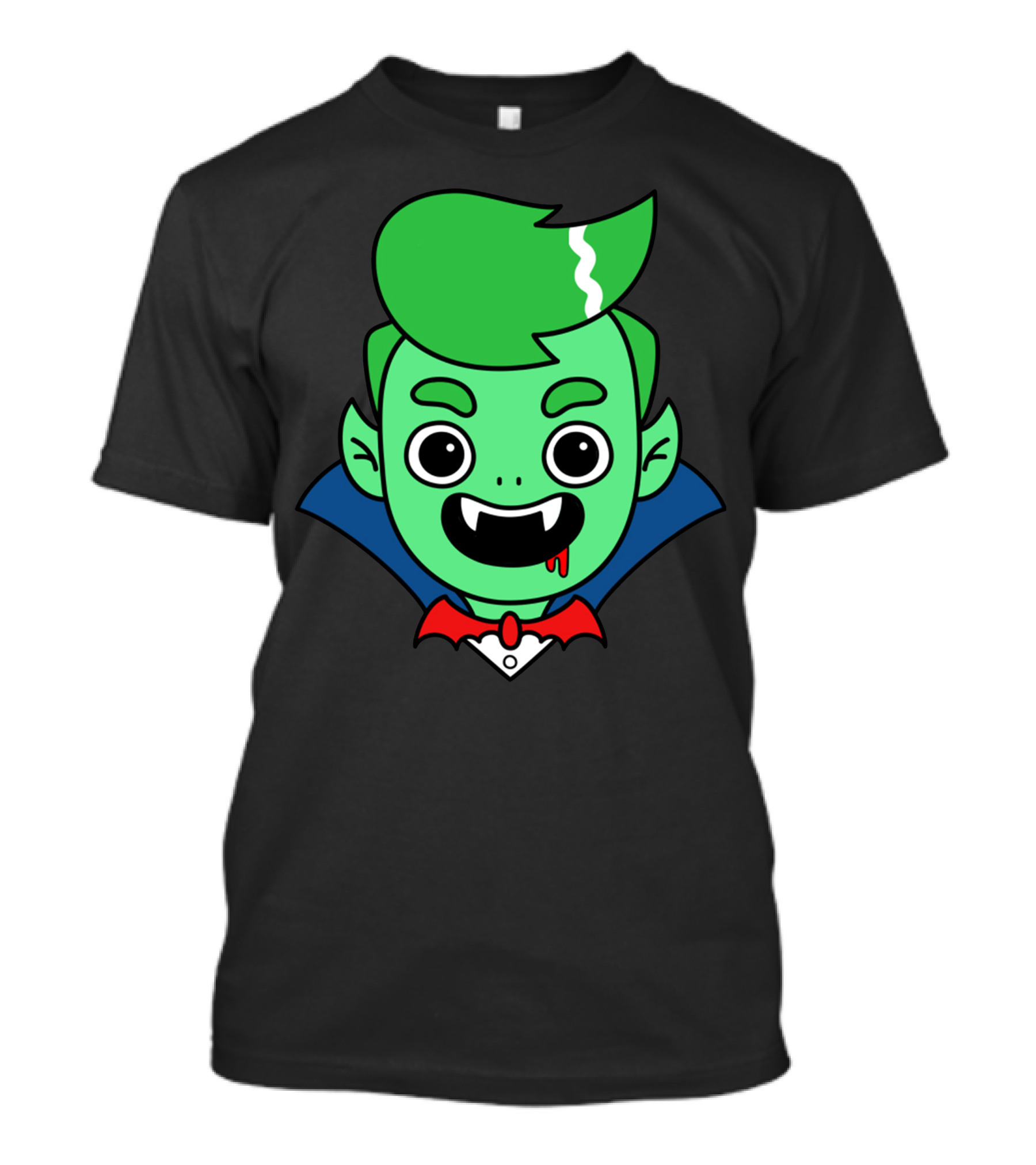 Guava Juice Vampire Cartoon Character T-Shirt
