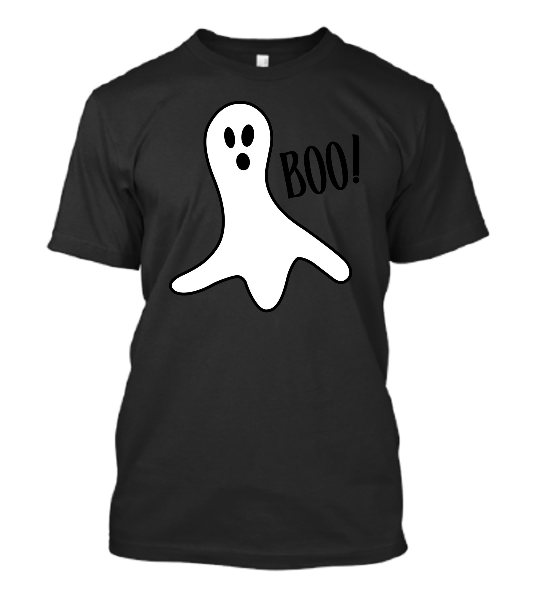 Halloween Boo Ghost Cute Trick Costume T-Shirt