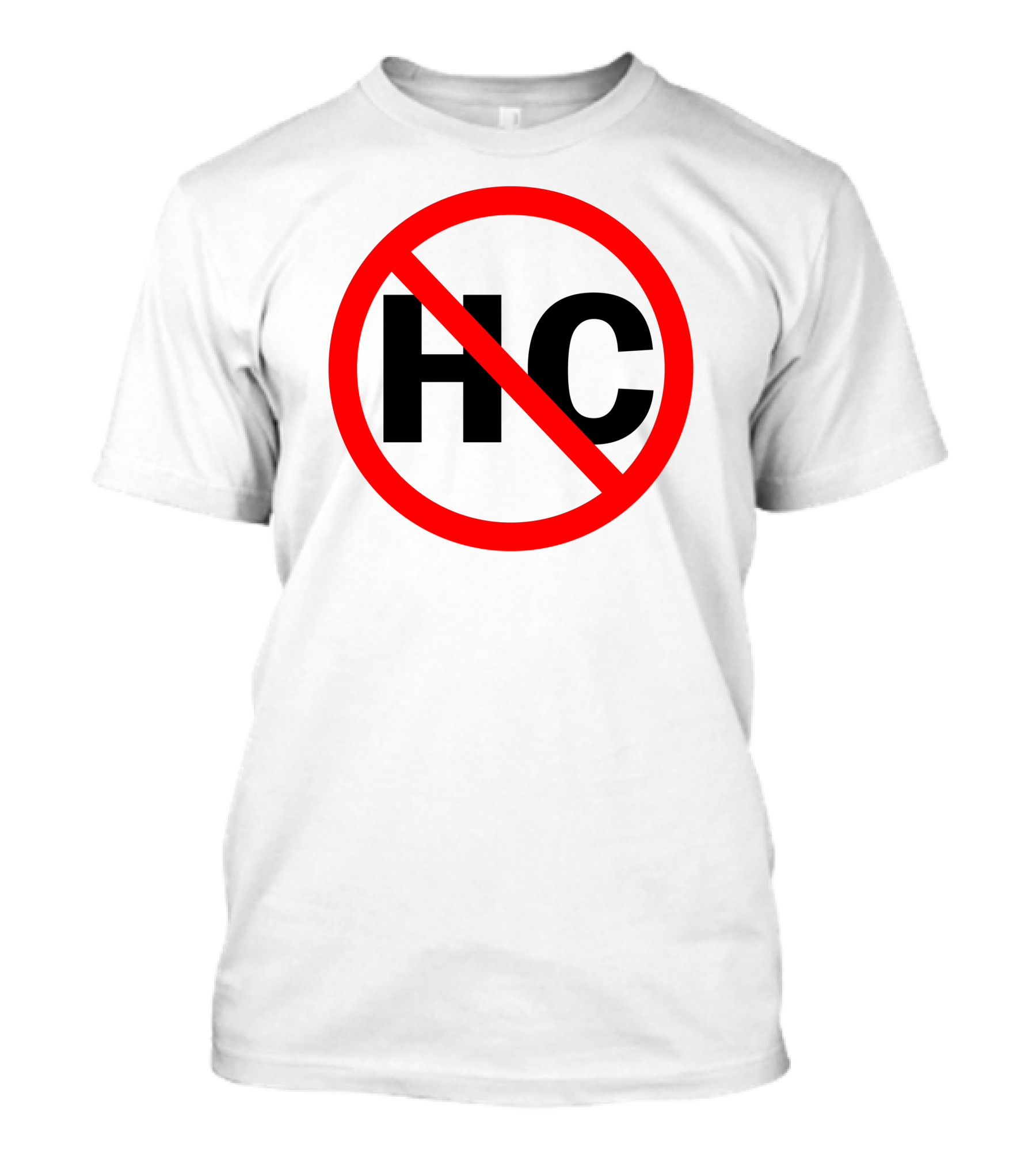 HC Red Circle Slash Hazardous Cargo Prohibited T-Shirt