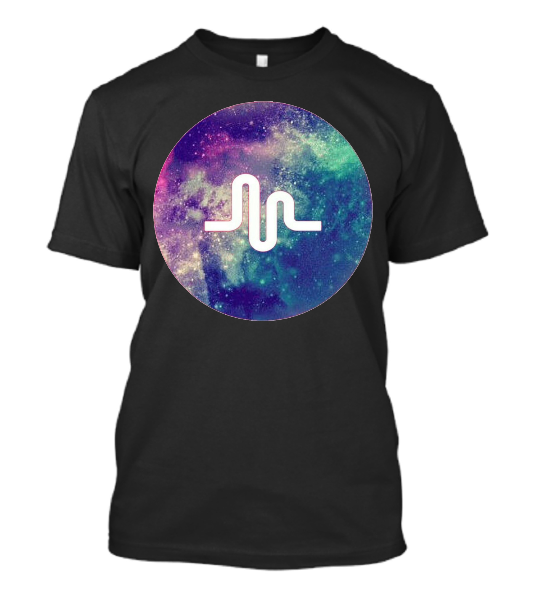 Musically Space Galaxy Vibe T-Shirt