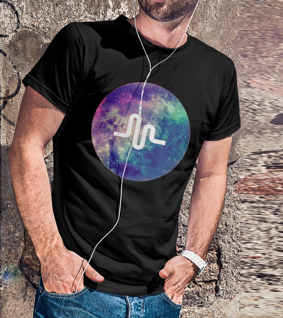 Musically Space Galaxy Vibe T-Shirt