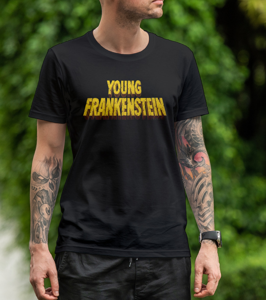 Young Frankenstein Classic Horror Comedy Title T-Shirt