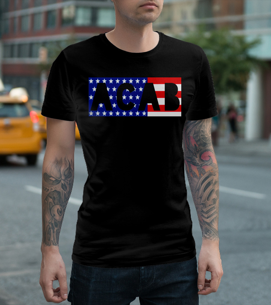 ACAB American Flag T-Shirt