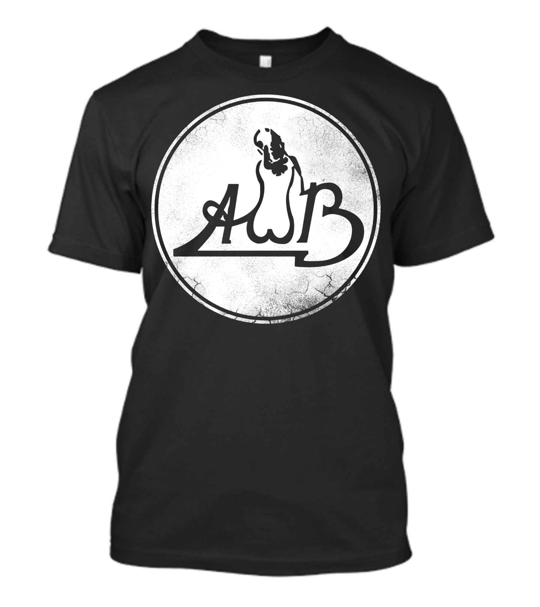 AWB Average White Band Retro Logo Circle T-Shirt
