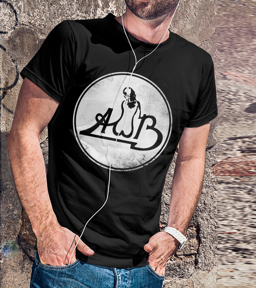 AWB Average White Band Retro Logo Circle T-Shirt