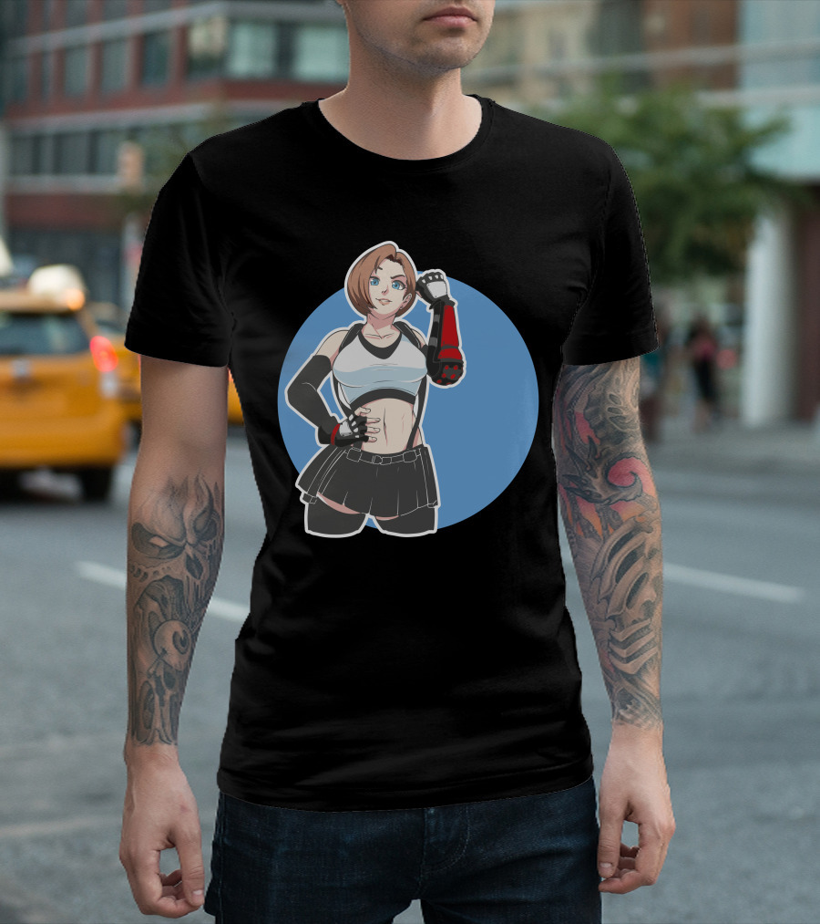Jill Cosplay Inspired By Tifa Lockhart T-Shirt