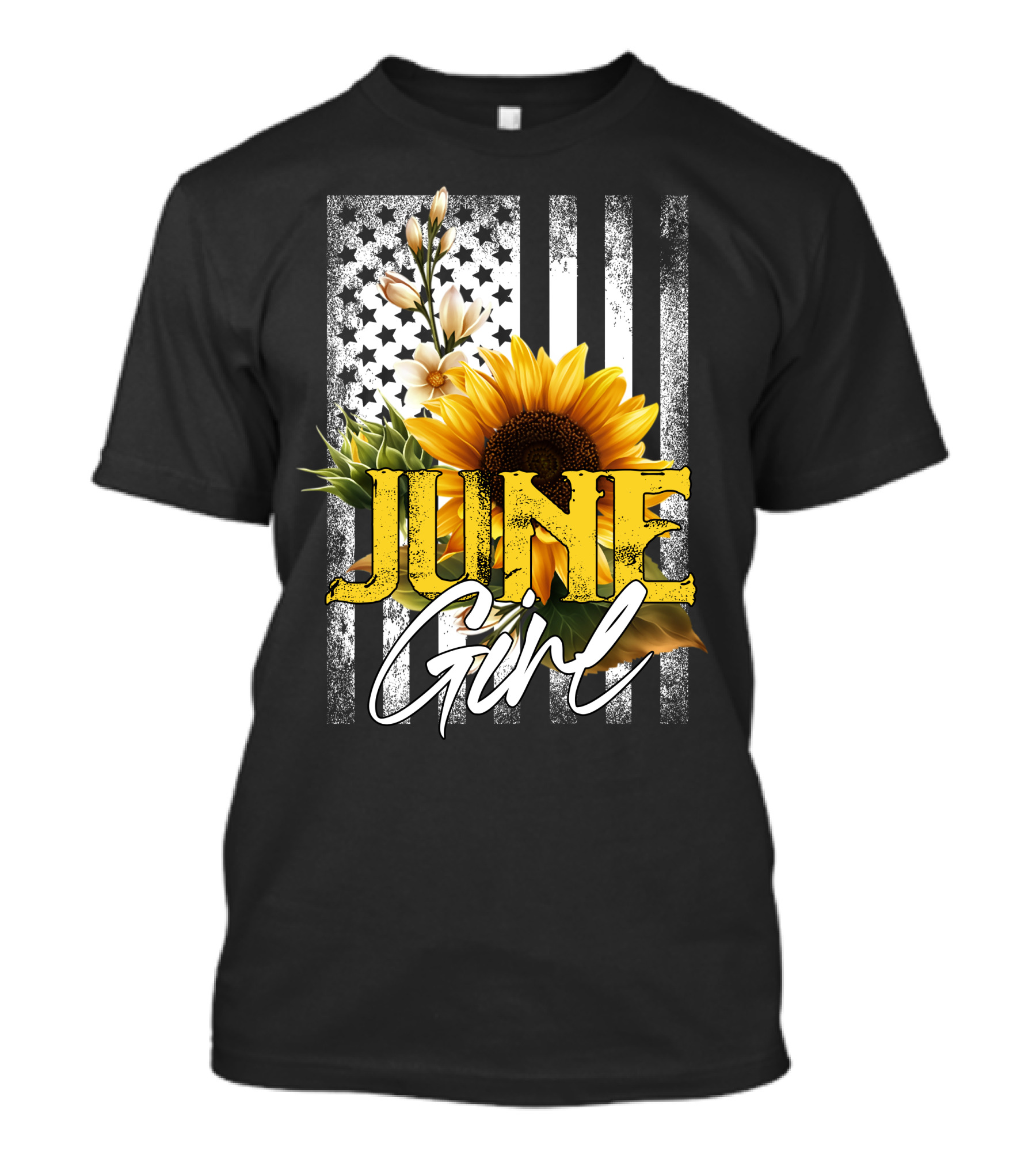 June Girl Sunflower T-Shirt