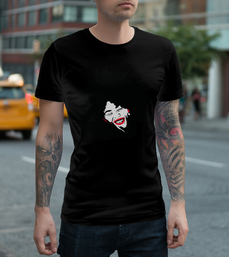 Lineart Bold Expression Series Joyful Face T-Shirt
