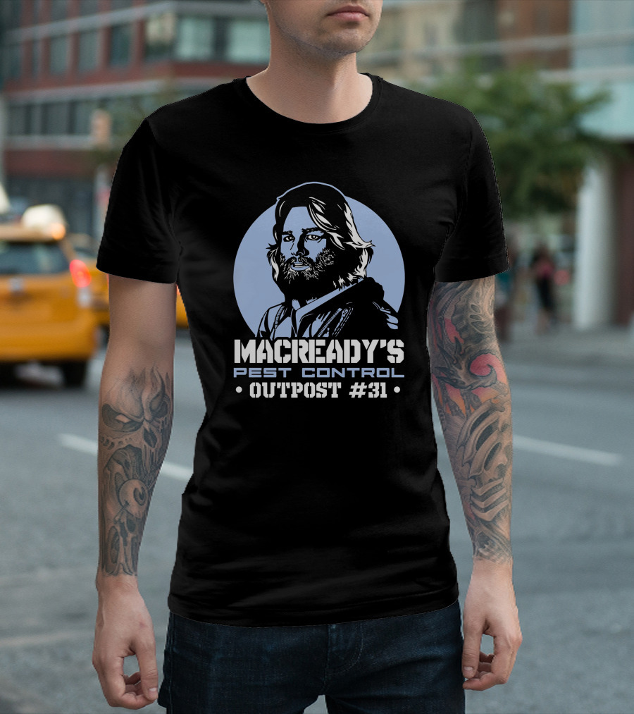 Macready's Pest Control Outpost #31 T-Shirt