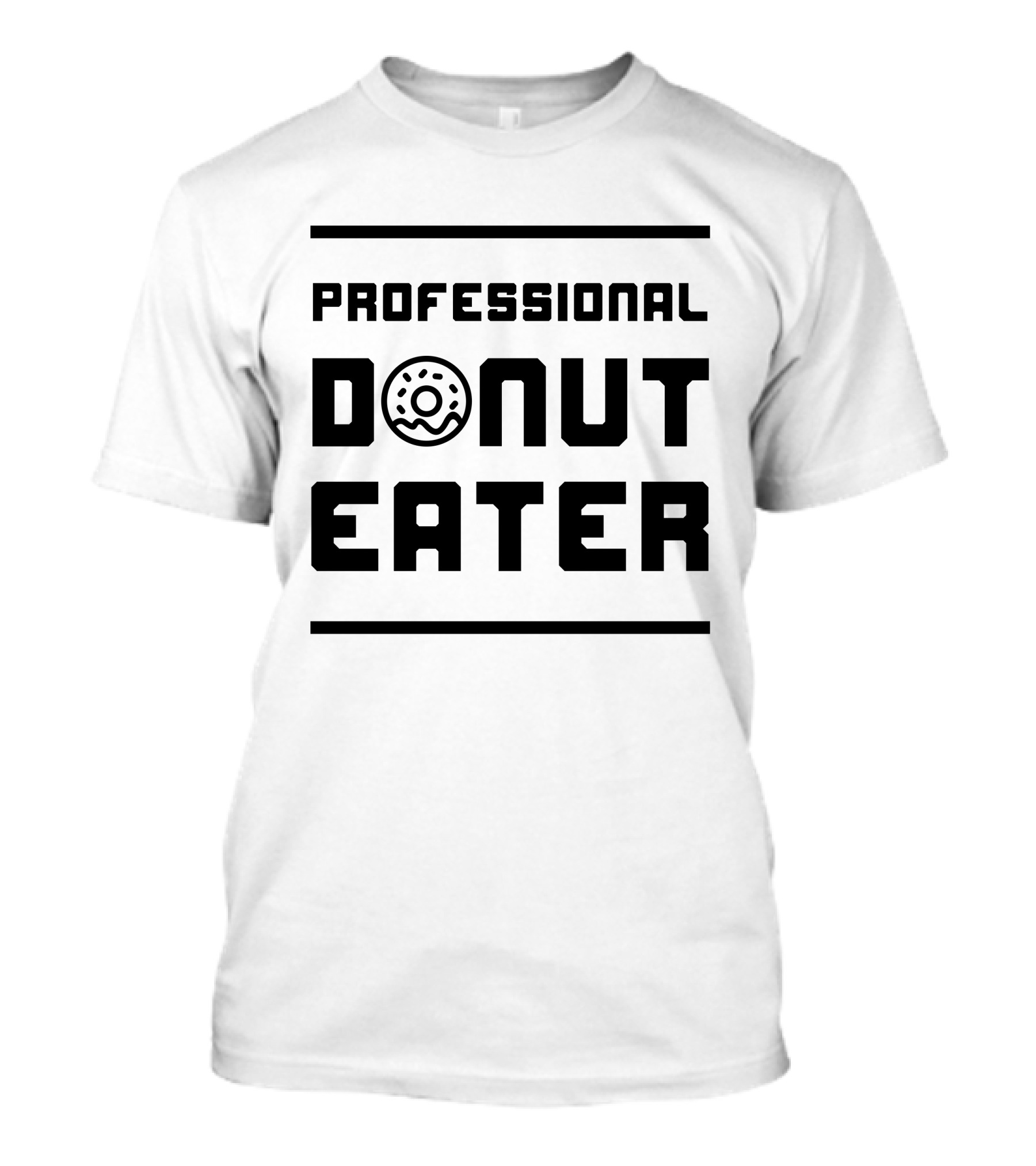 Professional Donut Eater Cute Donut Lover T-Shirt