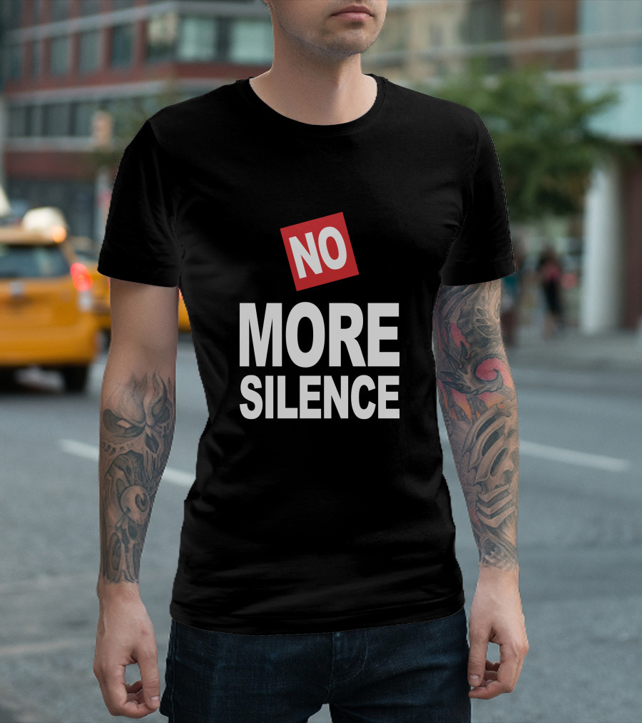 No More Silence Stop Oppression Movement T-Shirt