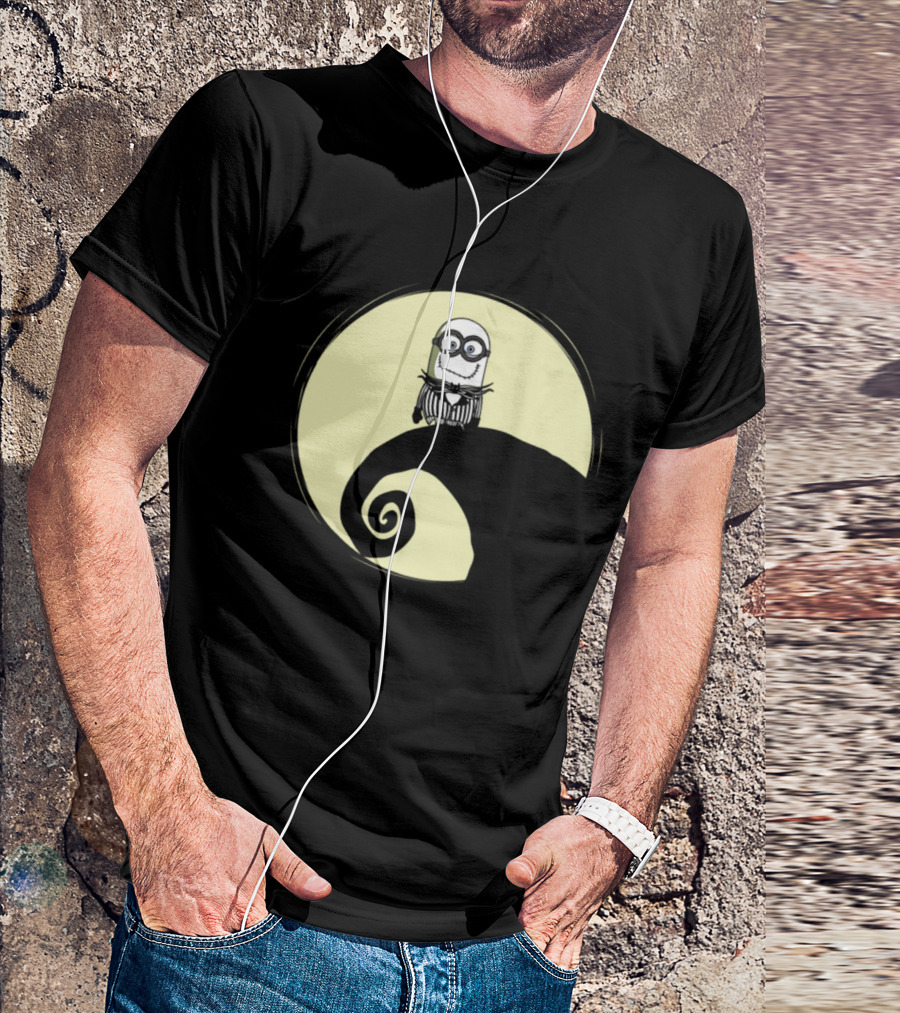 Tim Burton Minion Moonlight Mashup T-Shirt